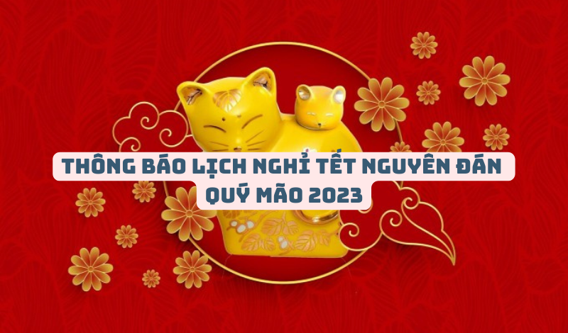 Sihoo Store thông báo lịch nghỉ tết Nguyên đán Quý Mão 2023