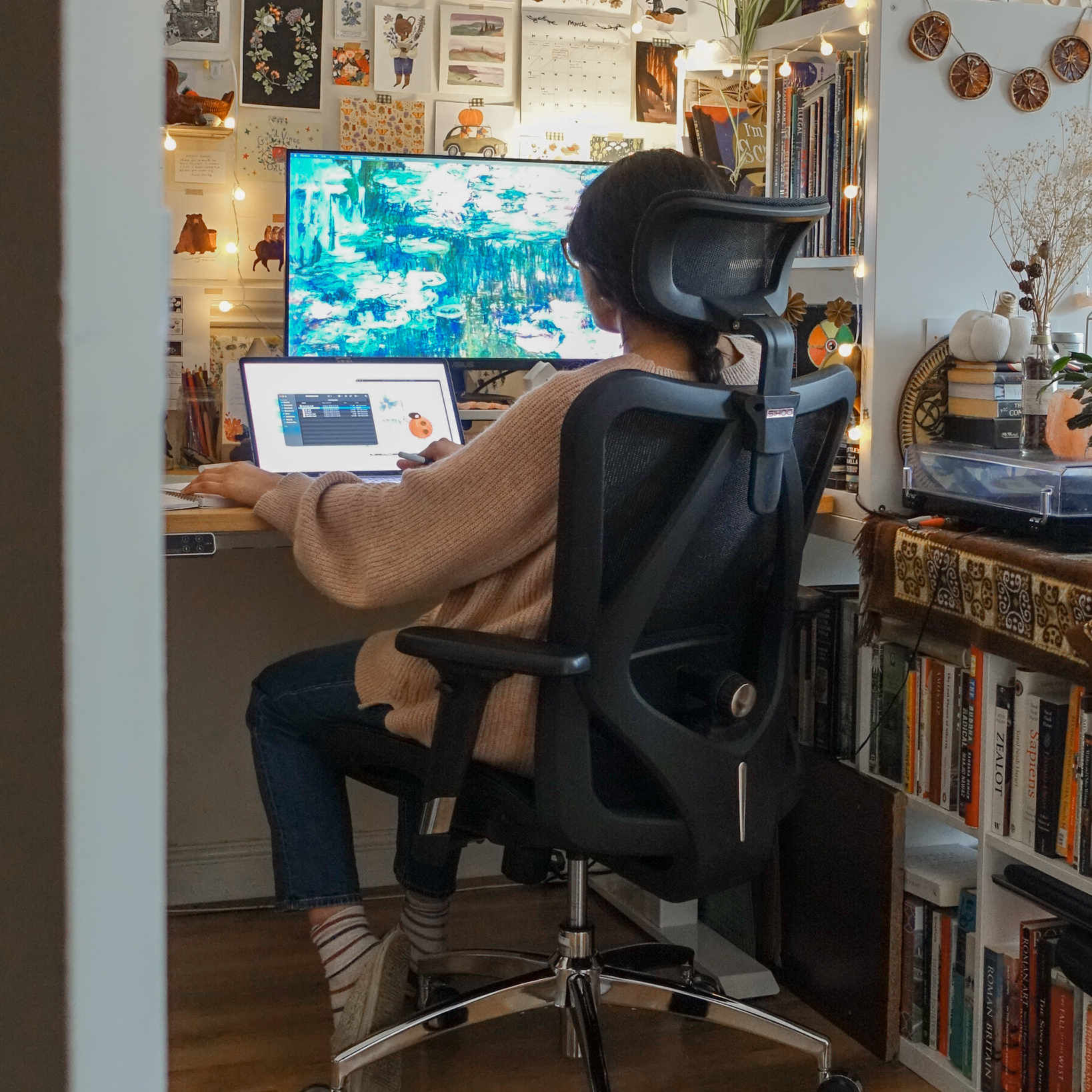 Ghế công thái học Sihoo M18